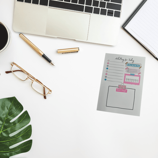 5x7 Daily Planners and Notepads – Compact & Functional Organization - Splash of Charm