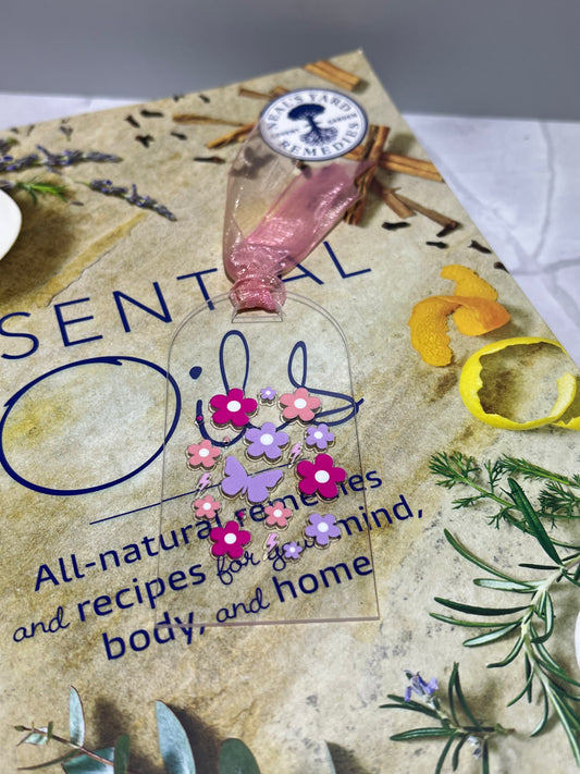 Acrylic Bookmark with Ribbon – Durable DTF Printed Book Marker