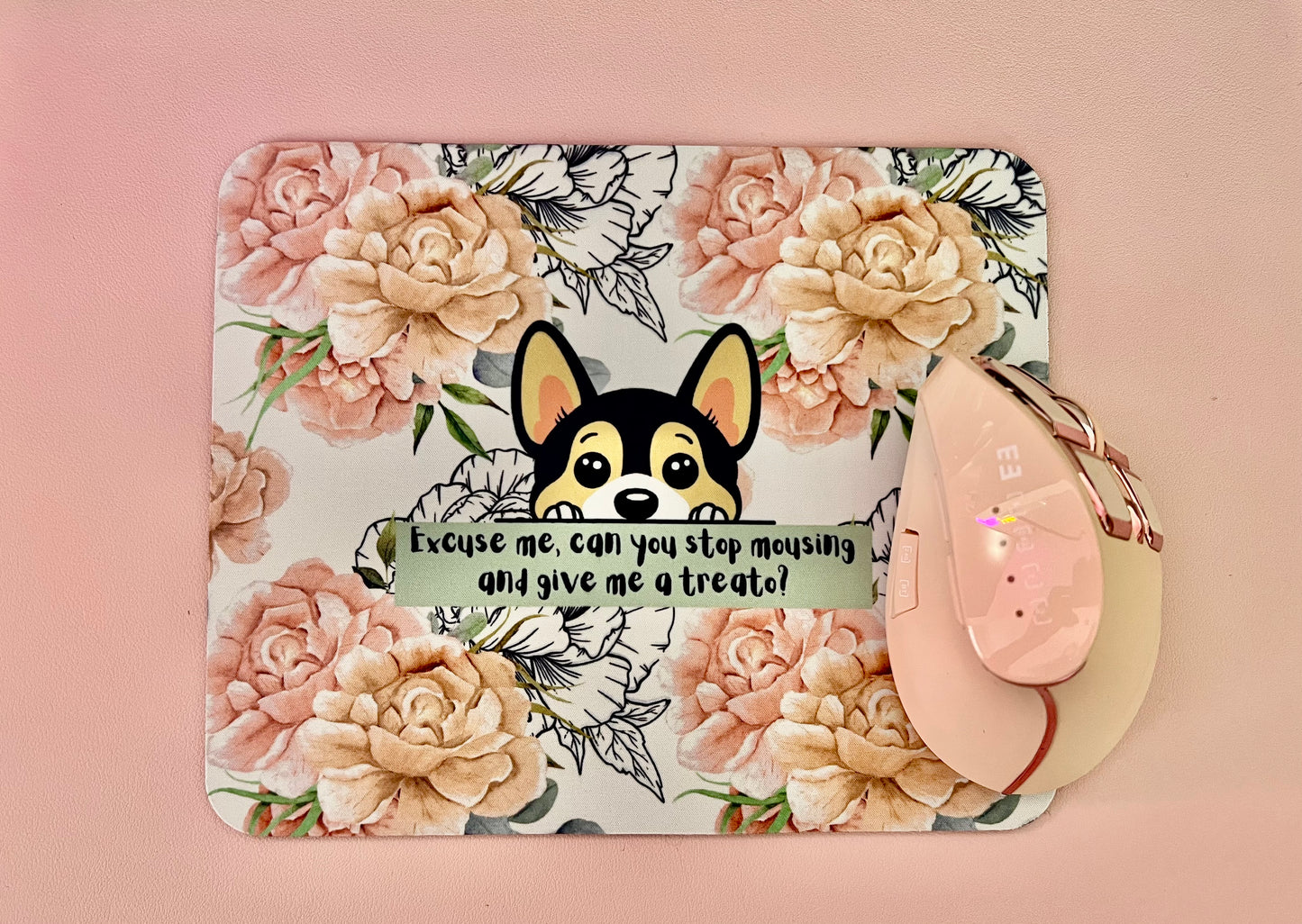 Snackish Dog Neoprene Mouse Pad