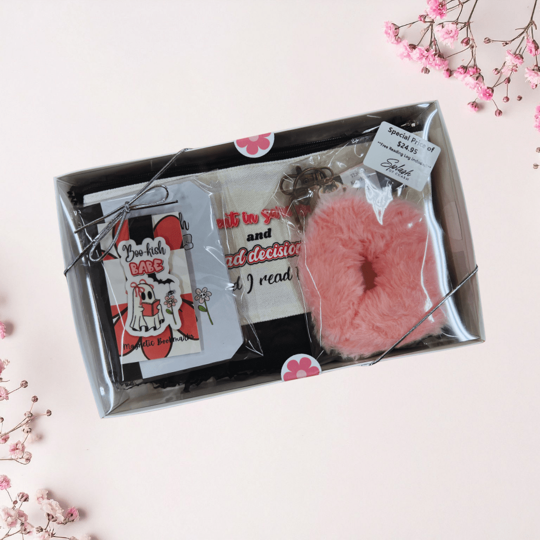 Boo - kish Babe Cute Ghost Reader’s Bundle | Halloween Book Lover Gift Set & Spooky Reading Accessories - Splash of Charm