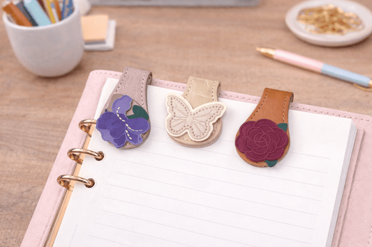 Floral Magnetic Bookmark Set | Decorative Planner & Bookmarks (Set of 3) - Splash of Charm