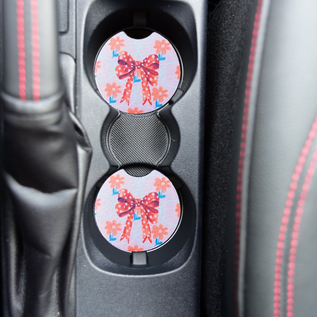 Neoprene Car Coaster Set - Splash of Charm