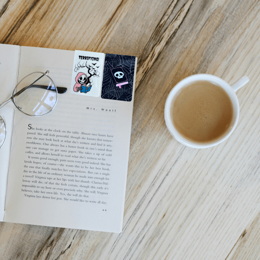 Terrifying Ghost Magnetic Bookmark - Splash of Charm