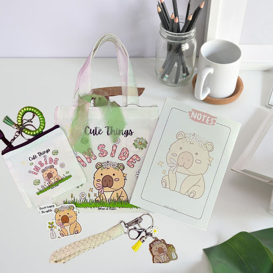 Weekend Planner Bundle, Hippie the Capybara - Splash of Charm