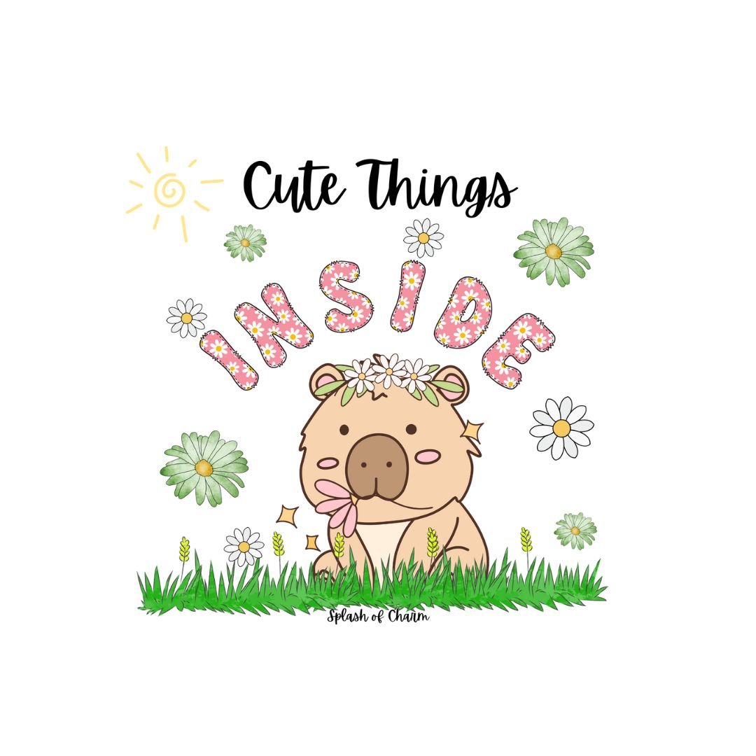 Hippie the Capybara Collection - Splash of Charm