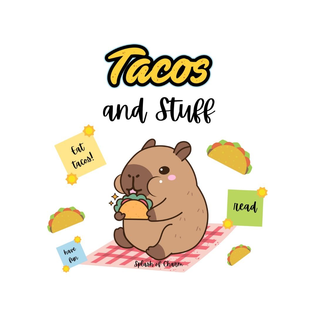 Taco the Capybara Collection - Splash of Charm