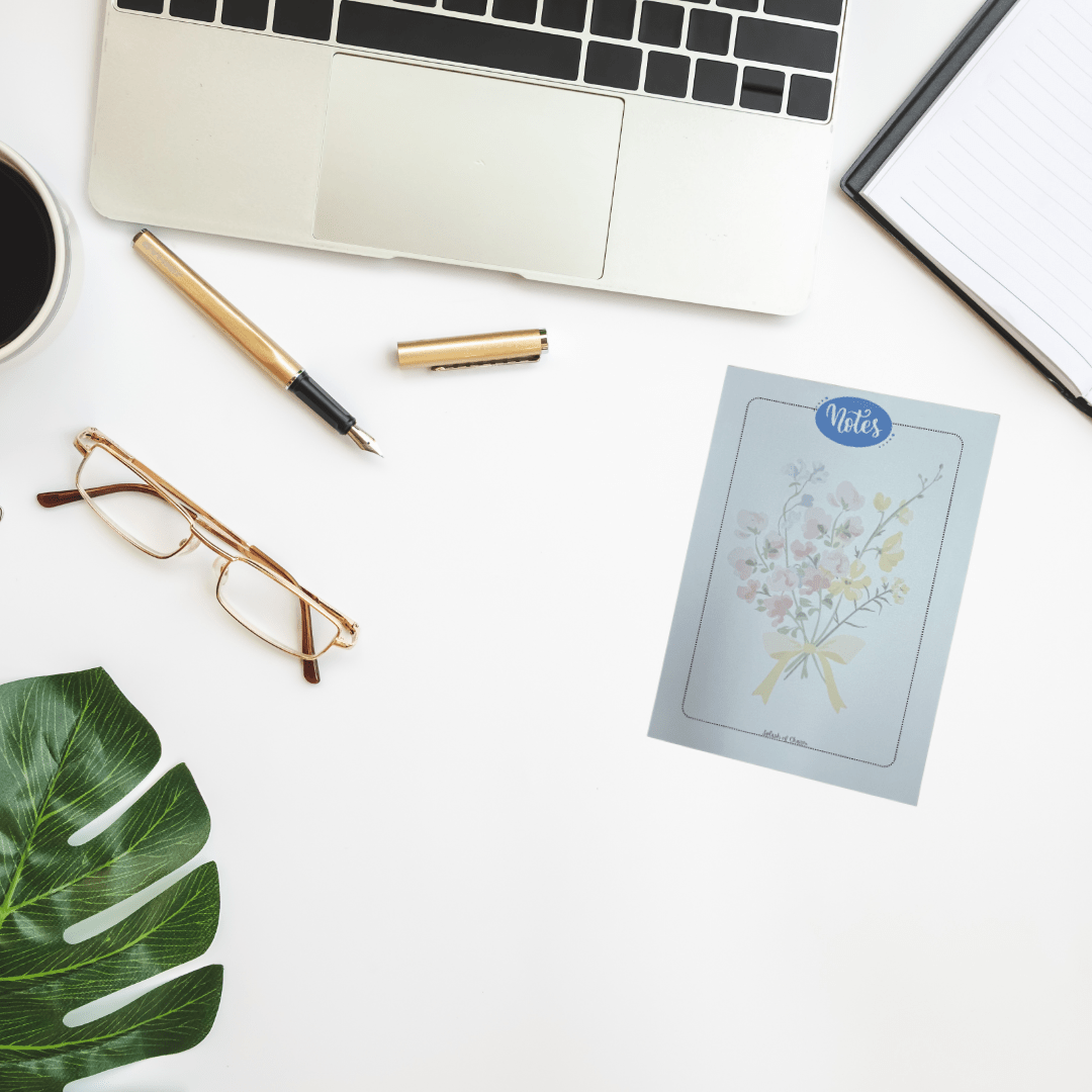 5x7 Daily Planners and Notepads – Compact & Functional Organization - Splash of Charm