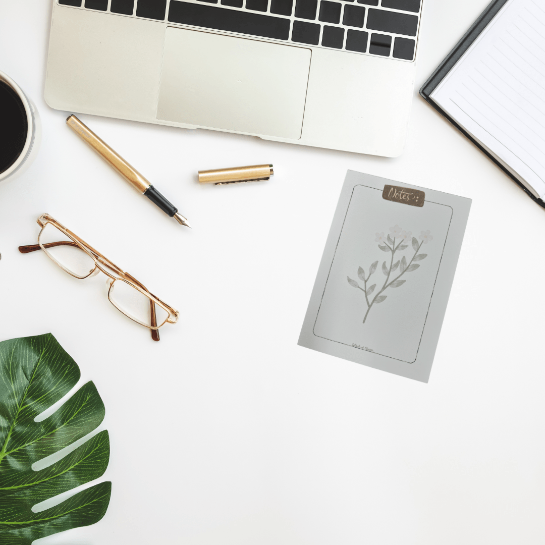 5x7 Daily Planners and Notepads – Compact & Functional Organization - Splash of Charm