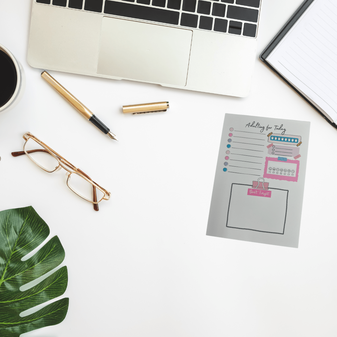 5x7 Daily Planners and Notepads – Compact & Functional Organization - Splash of Charm