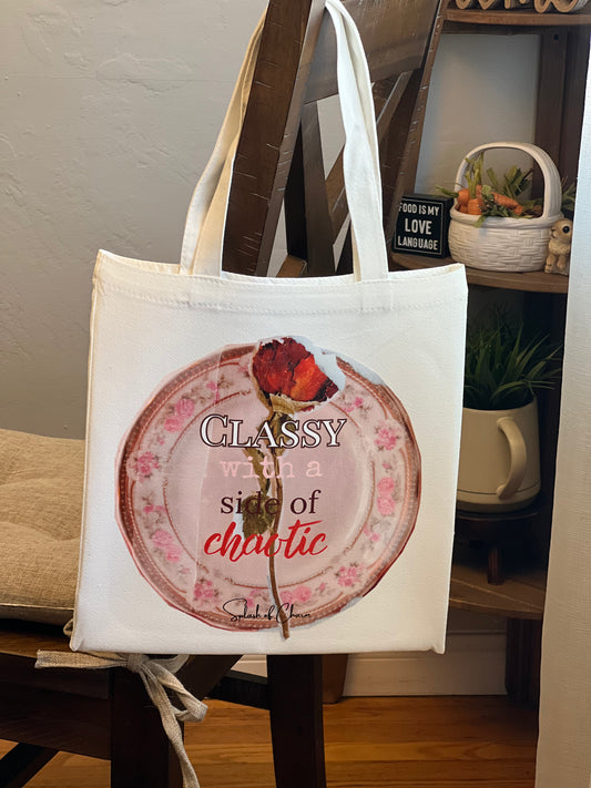 Classy with a Side of Chaotic Tote
