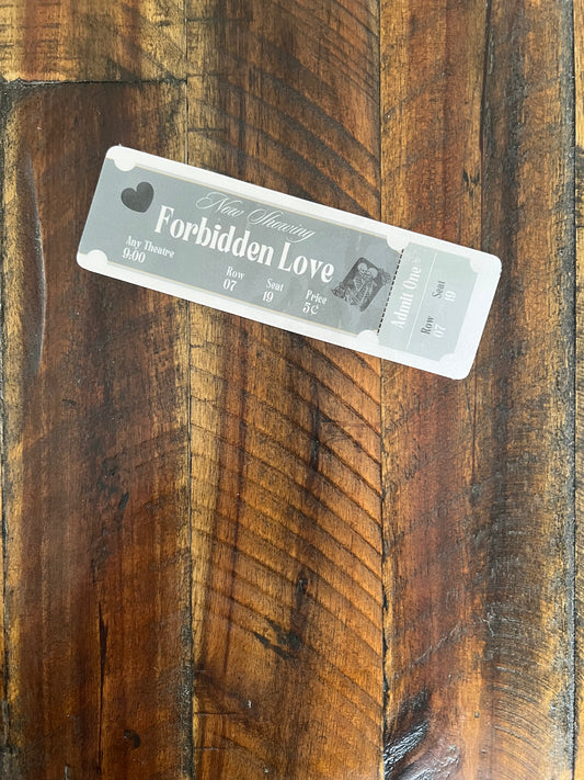 Forbidden Love Bookmark