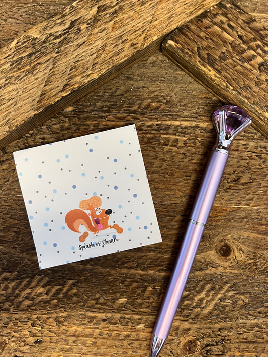 Nutz the Squirrel Post-It Sticky Notes