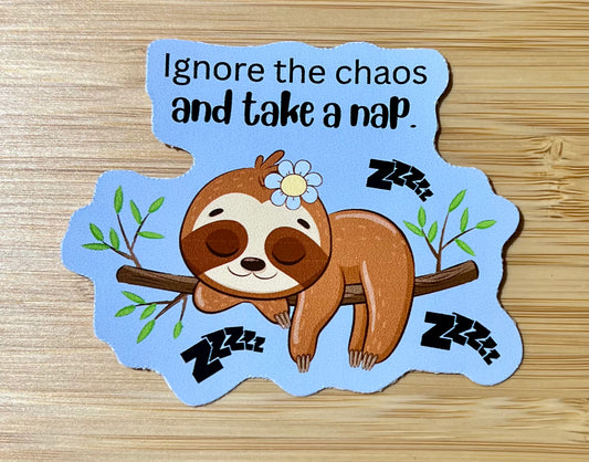 Sleepy the Sloth Sticker