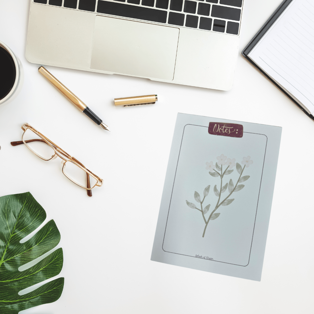 A5 Daily Planners and Notepads - Splash of Charm