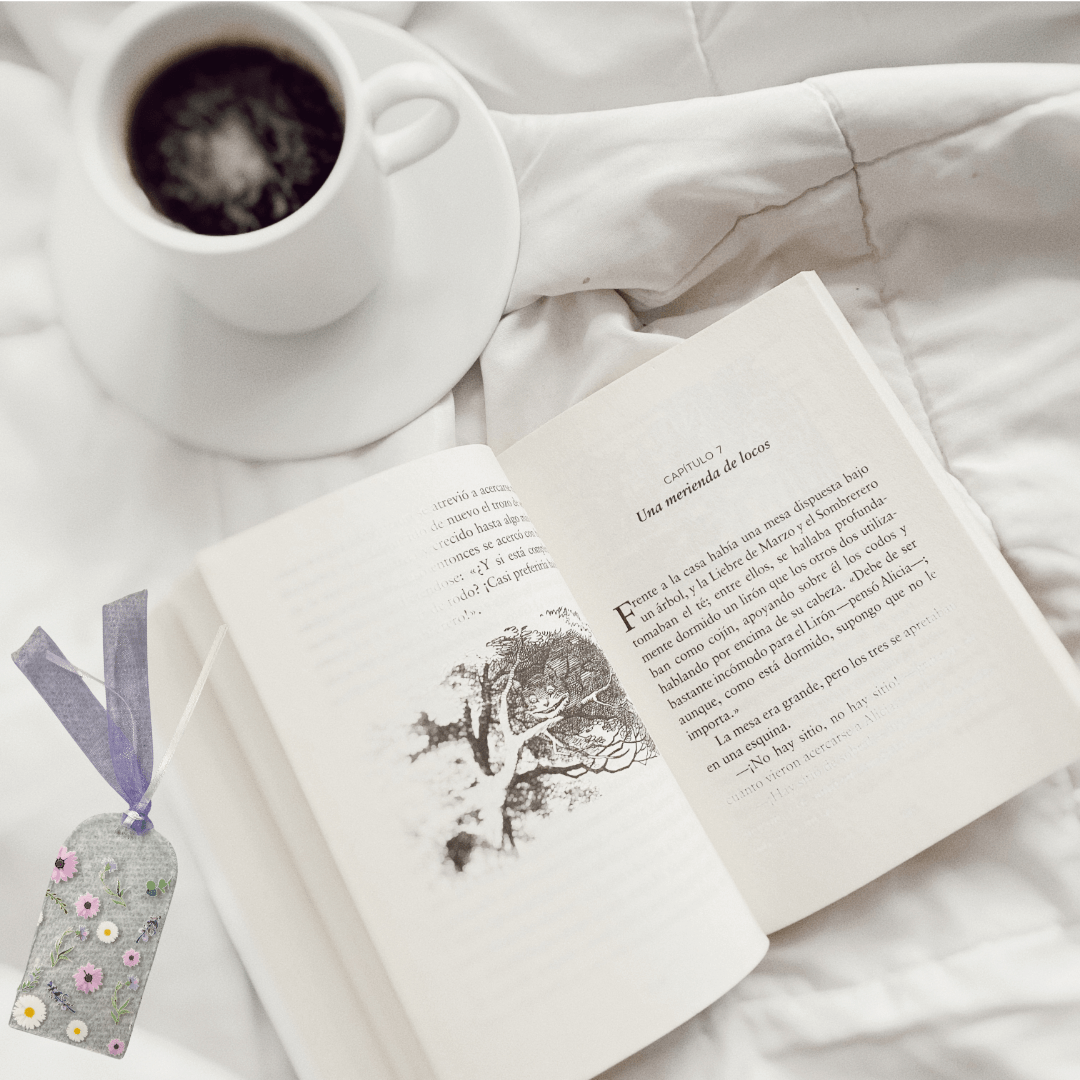 Acrylic Bookmark with Ribbon – Durable DTF Printed Book Marker - Splash of Charm