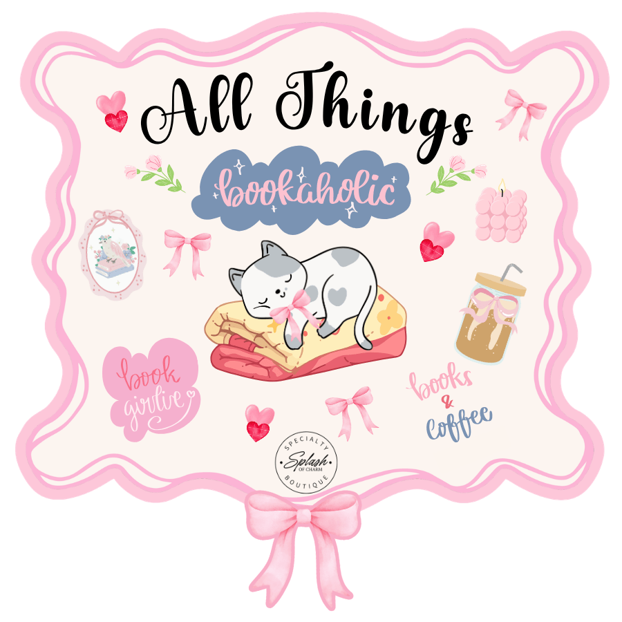 All Things Bookaholic Micro Tote Gift Set - Splash of Charm