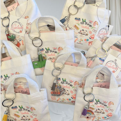 All Things Bookish Micro Tote Bundle - Splash of Charm
