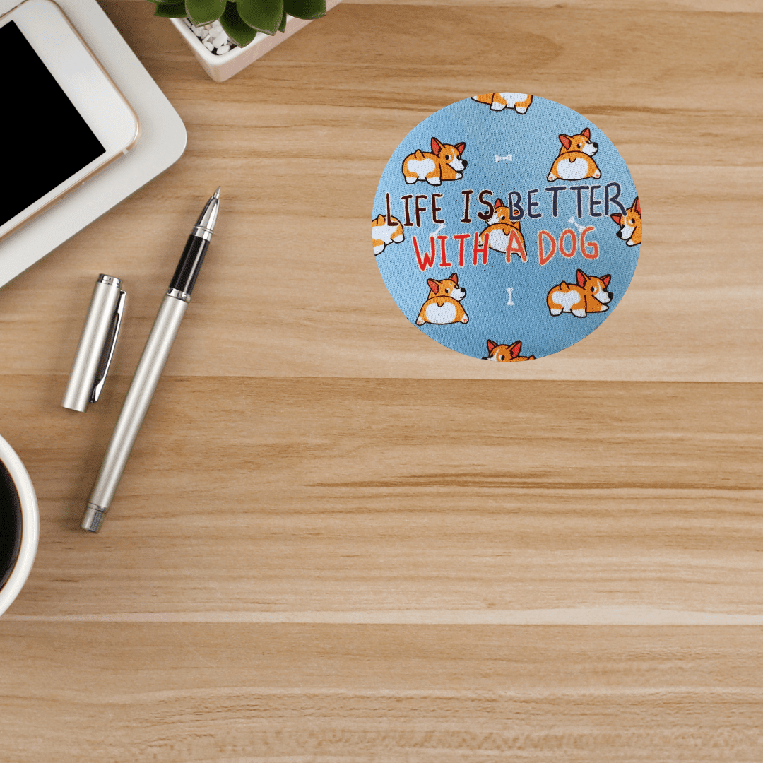 Animal Lover Coaster Collection – Cute Dog & Cat Drink Coasters (Limited Small Batch) - Splash of Charm