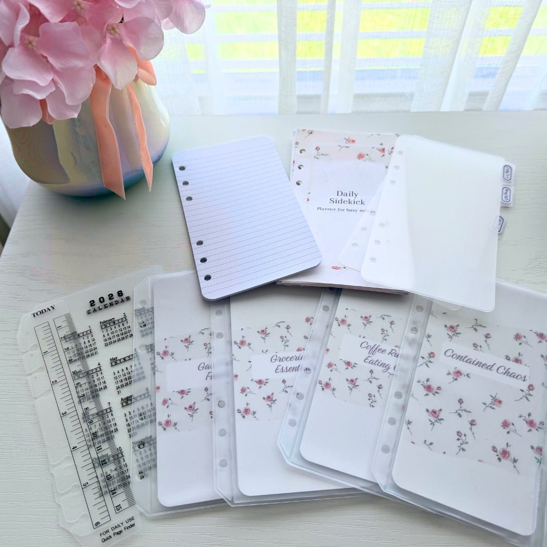 BAILEY CLUTCH™ | Includes the Daily Sidekick™ System | A6 Personal Organizer - Splash of Charm