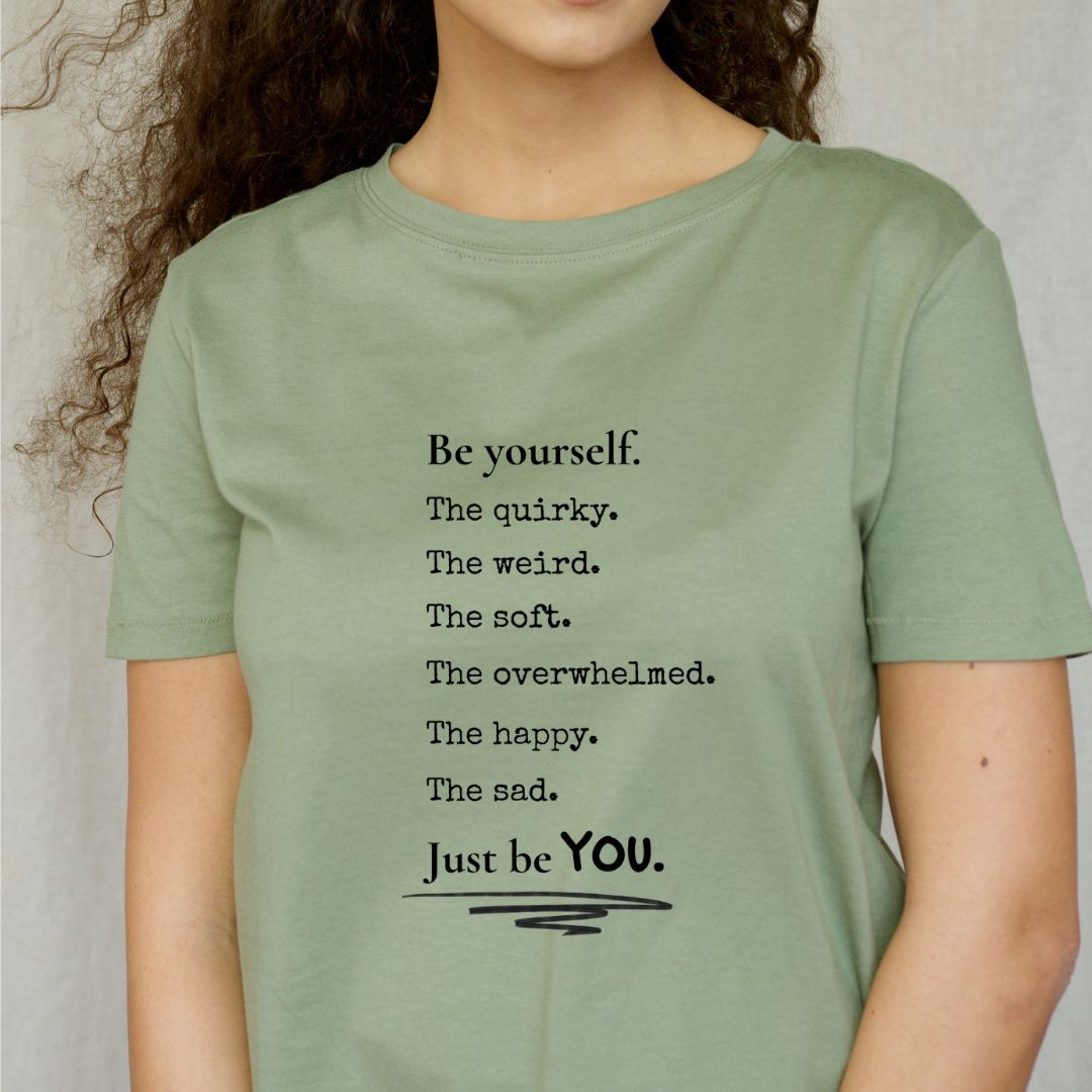 Be Yourself Graphic Tee - Splash of Charm