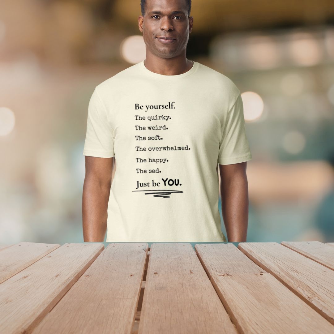 Be Yourself Soft Life Graphic Tee - Splash of Charm