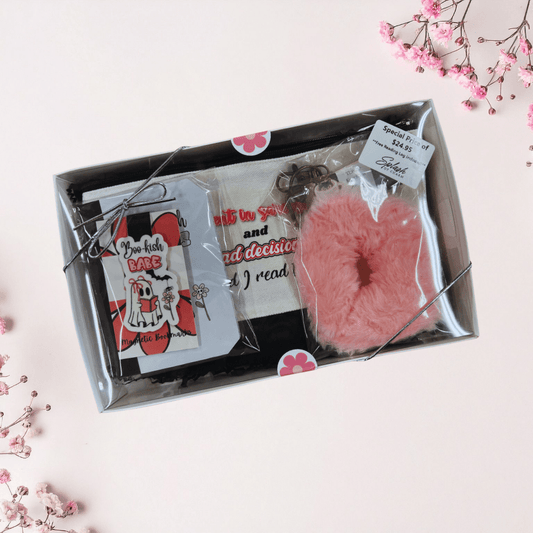 Boo - kish Babe Cute Ghost Reader’s Bundle | Halloween Book Lover Gift Set & Spooky Reading Accessories - Splash of Charm