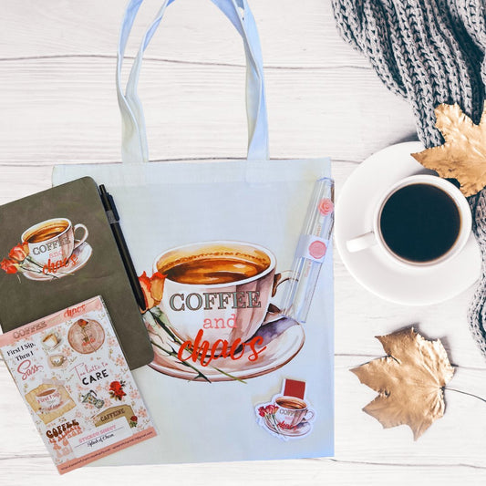 Bookish Babe Bundle – Book Lover Gift Set with Tote, Stickers & Accessories - Splash of Charm