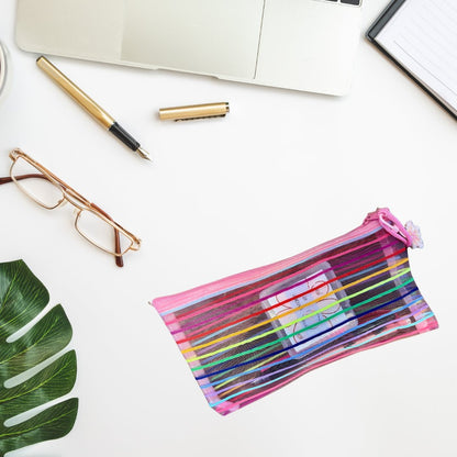 Mesh Pencil Pouch Stationery Set – Complete Bookish Organizer Kit - Splash of Charm