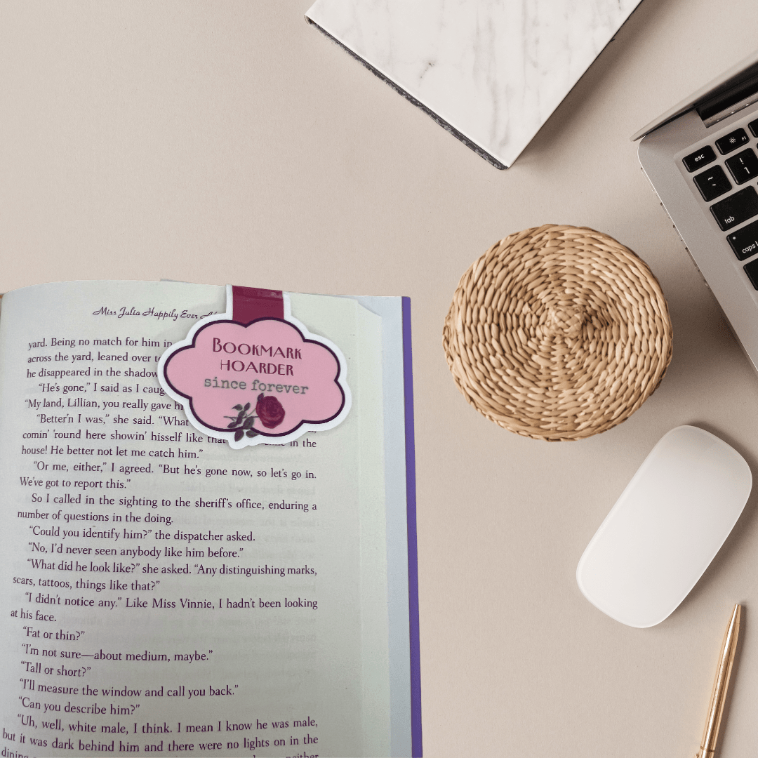 Bookmark Hoarder Since Forever Magnetic Bookmark | Fun Book Lover Gift & Reading Accessory - Splash of Charm