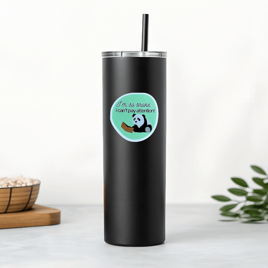 Broke Panda Sticker - Splash of Charm