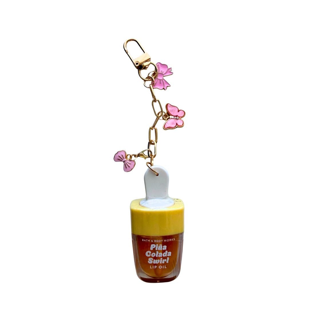 Butterfly Lip Oil Bag Charm - Splash of Charm