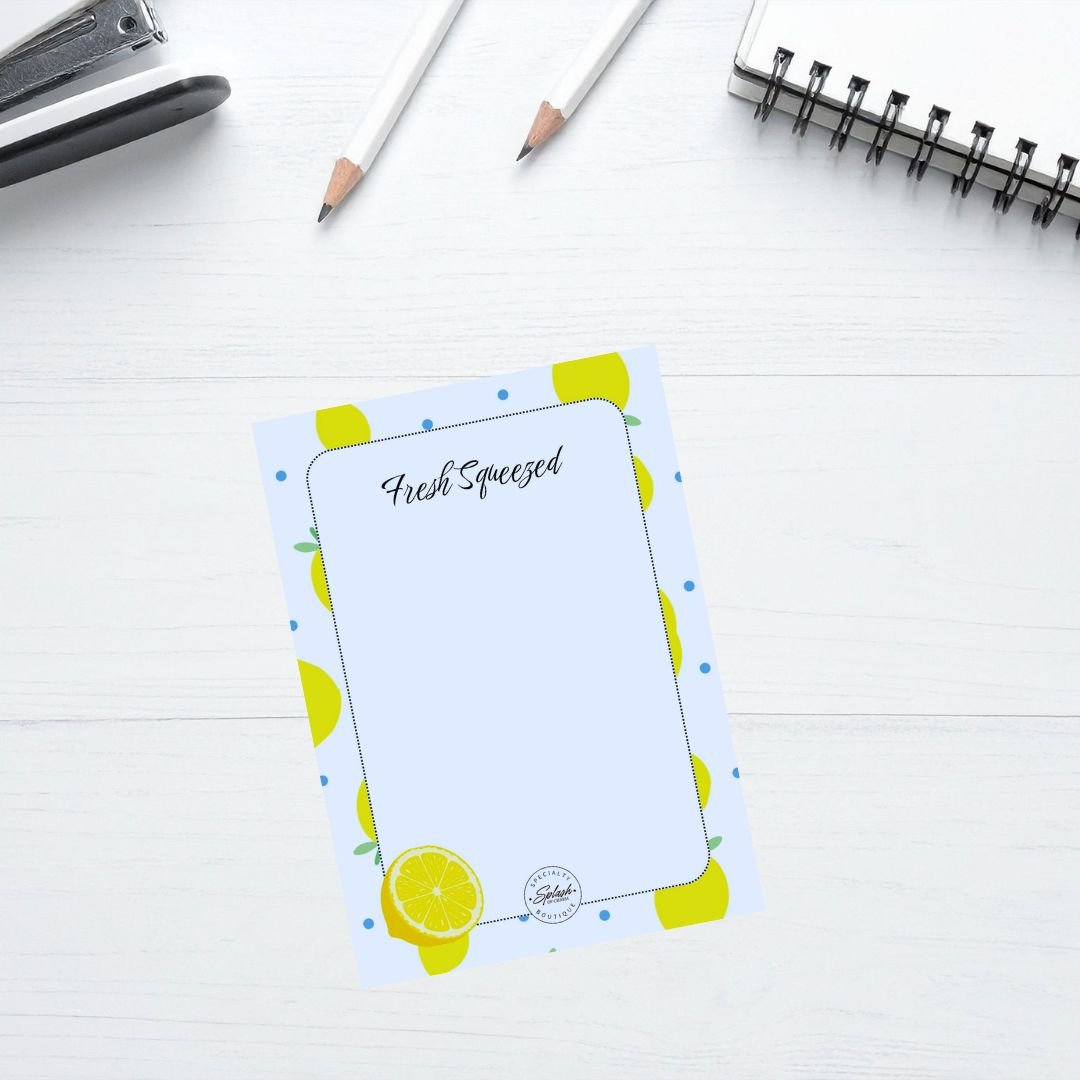 Citrus Notes™ | 5x7 Tear-Off Notepad - Splash of Charm