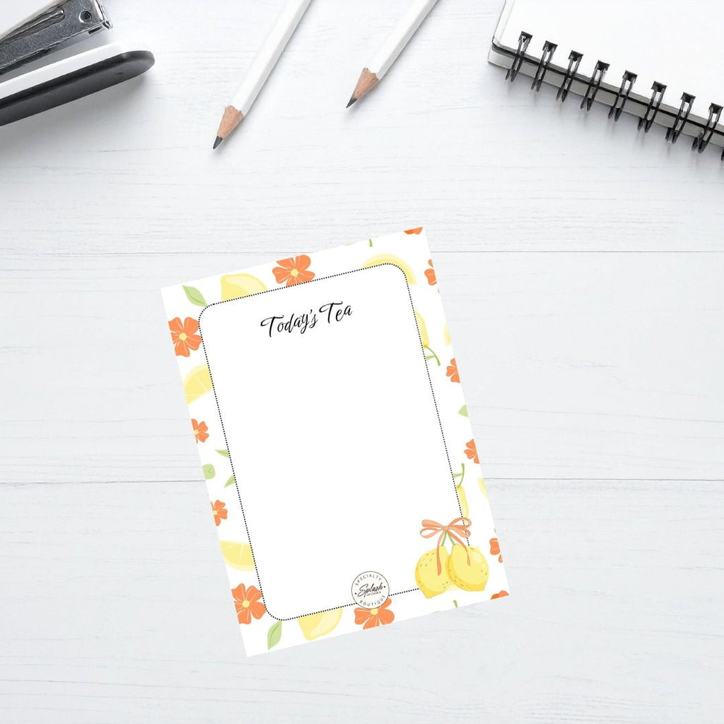 Citrus Notes™ | 5x7 Tear-Off Notepad - Splash of Charm
