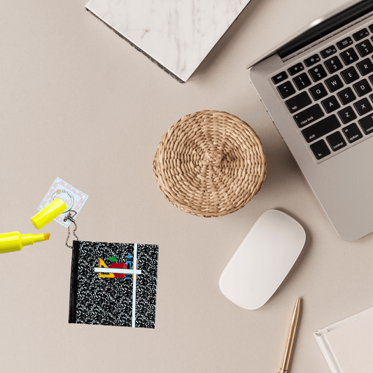 Composition Book Themed Sticky Notebooks – Fun & Functional Stationery - Splash of Charm