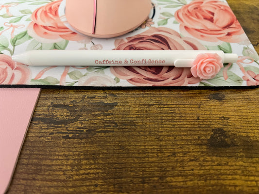 Caffeine and Confidence Charm Pen