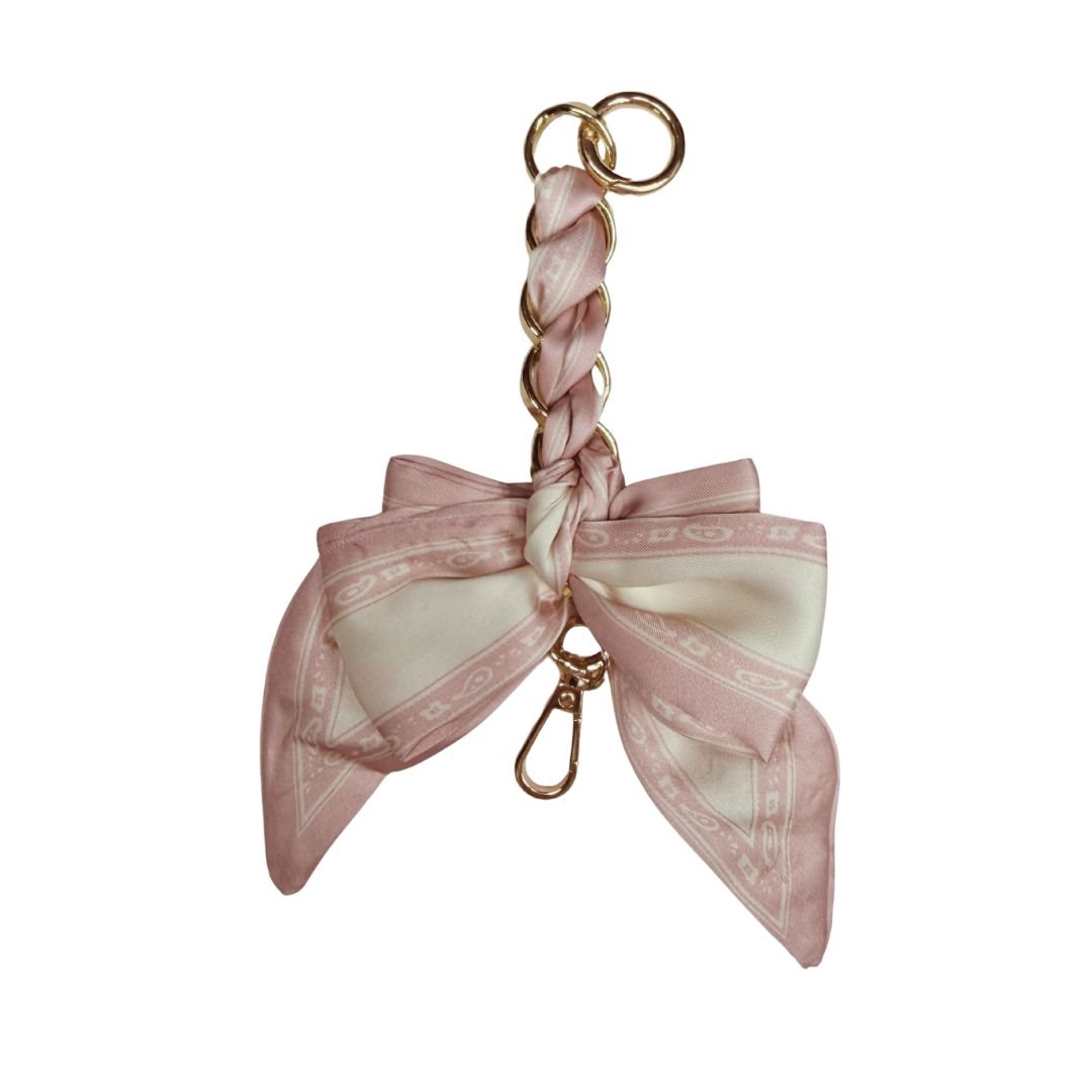 Coquette Bow Binder Handle Charm – A7 Wallet Binder Accessory - Splash of Charm