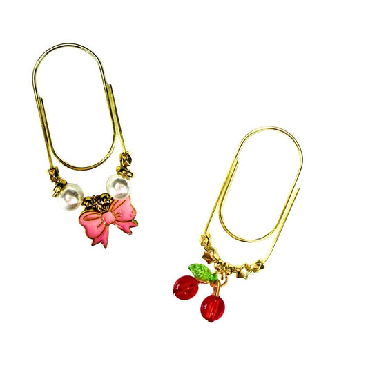 Cozy Charm Page Clips – Cute Aesthetic Book & Planner Clips - Splash of Charm