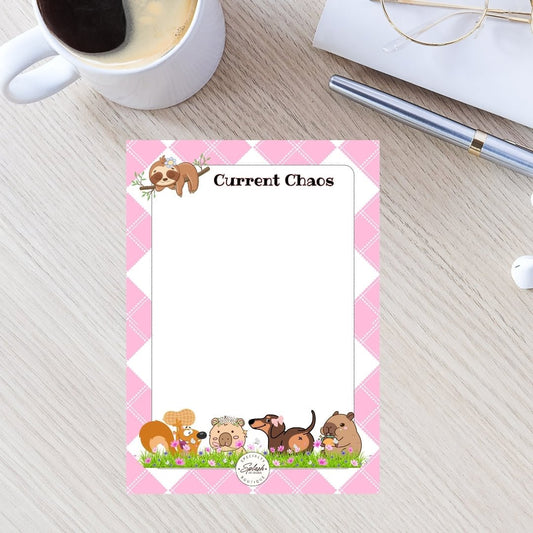 Current Chaos 5x7 Notepad - Splash of Charm