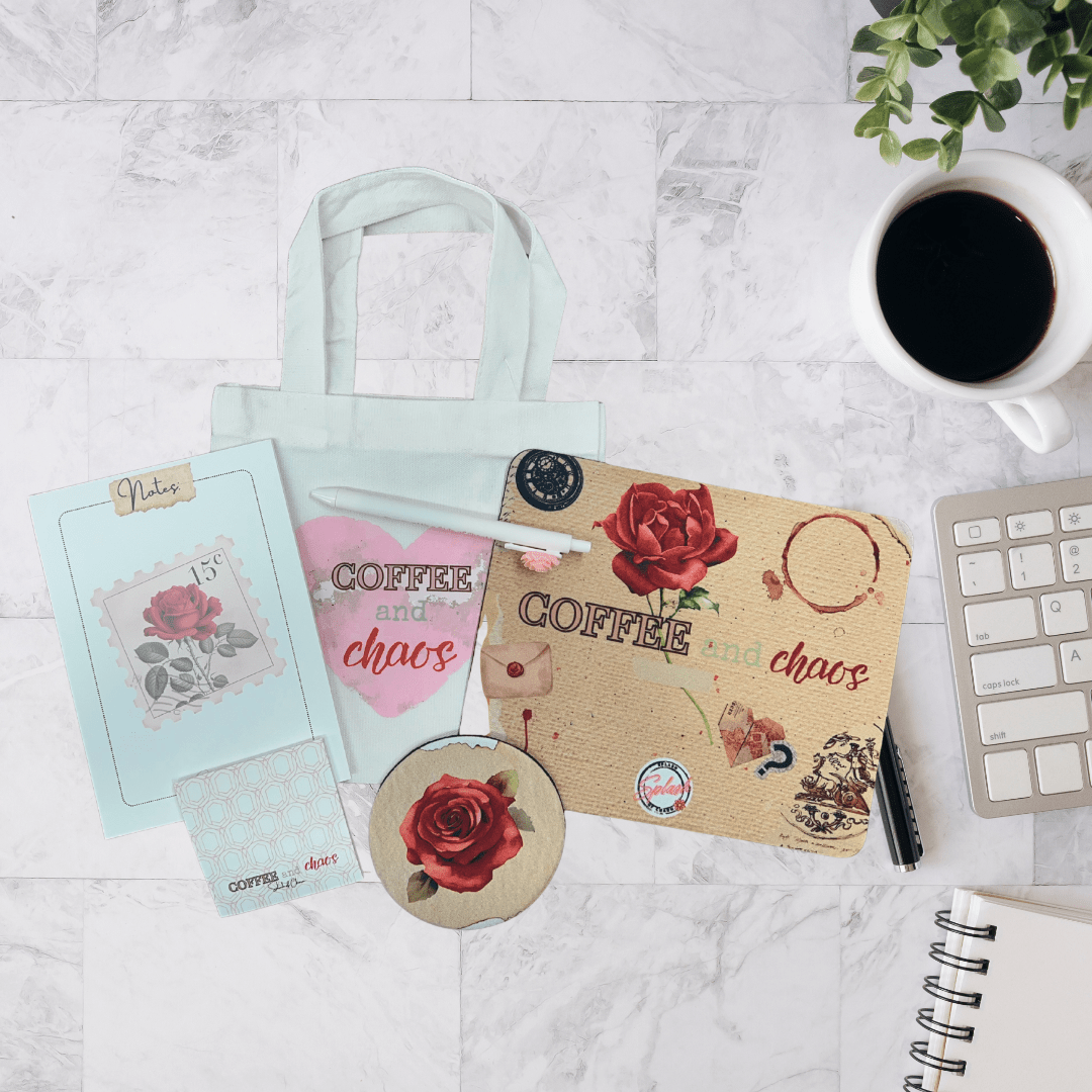 Desk Glow Up Bundle – Desk Accessory Set for Organization & Style - Splash of Charm