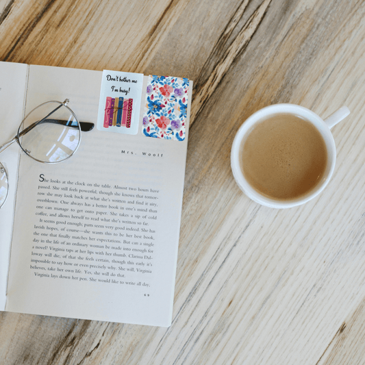 Don't Bother Me Flower Magnetic Bookmark - Splash of Charm