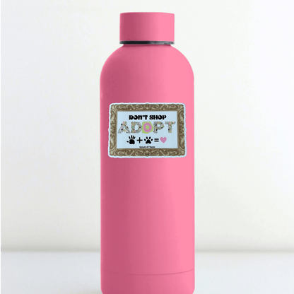 Don't Shop, Adopt Sticker – Cute Animal Rescue Vinyl Decal - Splash of Charm