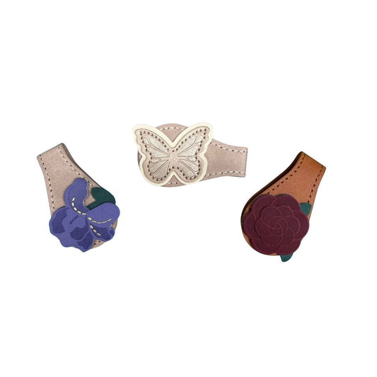 Floral Magnetic Bookmark Set | Decorative Planner & Bookmarks (Set of 3) - Splash of Charm