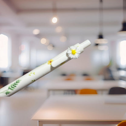 Black Ink Gel Pen with Charm – Fun & Functional Writing Accessory - Splash of Charm