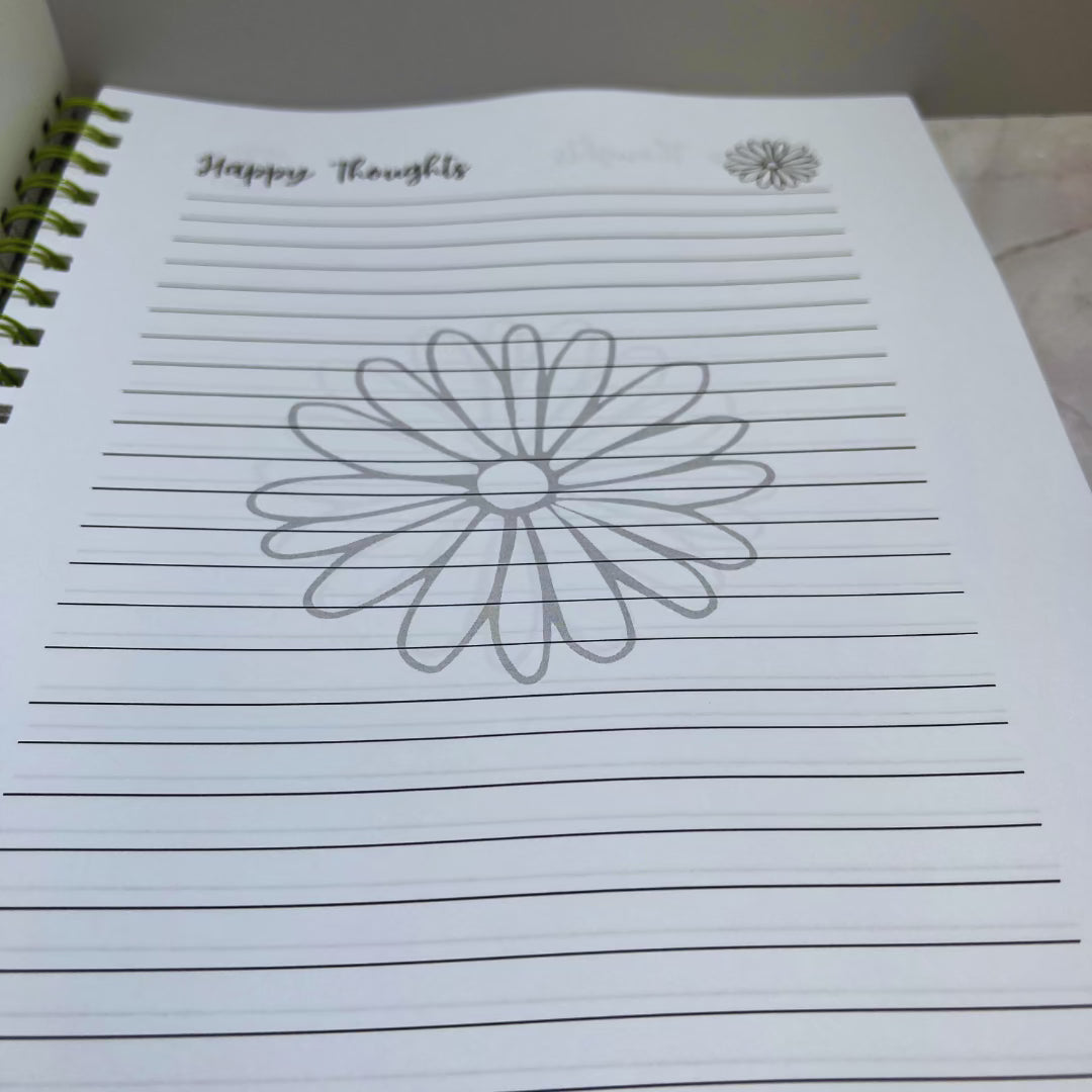 Hippie the Capybara Spiral Notebook – Cute Capybara Notebook for Notes & School - Splash of Charm