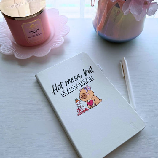 Hot Mess But Still Cute Journal | A5 Hardcover Notebook - Splash of Charm