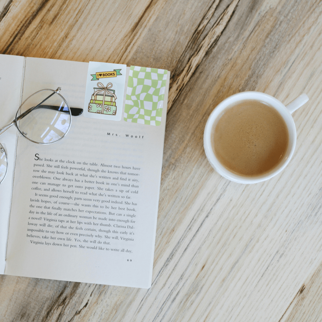 I Love Books Magnetic Bookmark - Splash of Charm