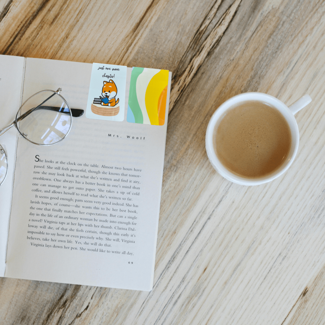 Just One More Chapter Magnetic Bookmark - Splash of Charm