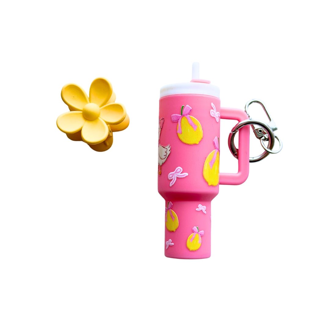 Lemon Goose Mini Secret Stash Tumbler Charm - Splash of Charm
