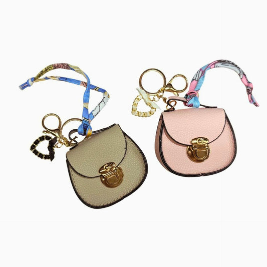 Mini Purse Charm Keychain Wallet – Cute Coin Pouch Bag Accessory - Splash of Charm