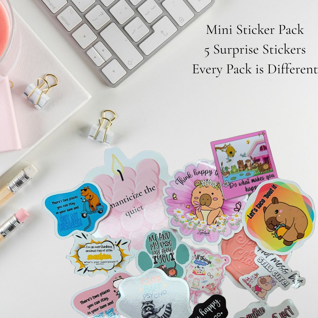 Mini Sticker Pack - Splash of Charm